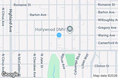 Map image of the property - 748 N Hudson Ave