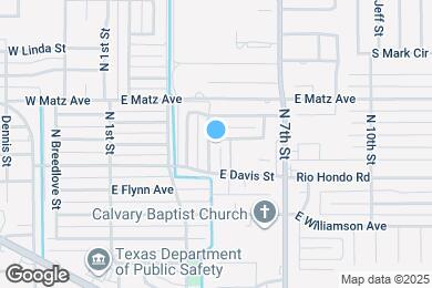 Map image of the property - 2121 Fountain View Ct