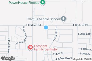 Map image of the property - 1979 N Vista Ln