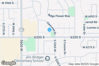 Map image of the property - 5404 W Sunfalls Ct