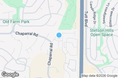 Map image of the property - 5650 Chaparral Ridge Dr