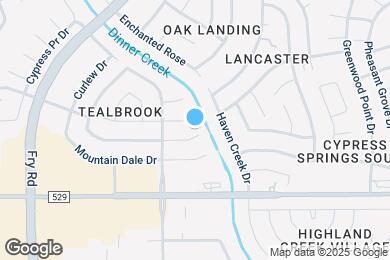 Map image of the property - 20106 Pioneer Ridge Dr