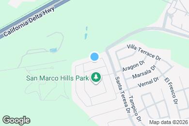 Map image of the property - 2877 Rio Seco Dr