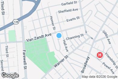Map image of the property - 19 Congdon Ave