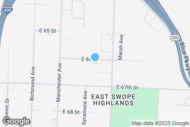 Map image of the property - 8105 E 66th St