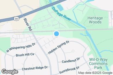 Map image of the property - 1200 Whispering Hills Ct
