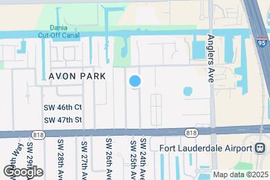 Map image of the property - 4617 SW 24th Ave