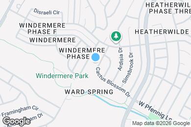 Map image of the property - 16940 Cactus Blossom Dr