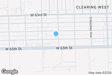 Map image of the property - 6704 W 64th Pl