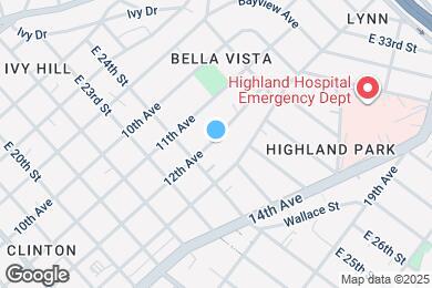 Map image of the property - 2440 12th Ave