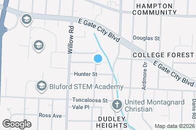 Map image of the property - 2200 Wythe St