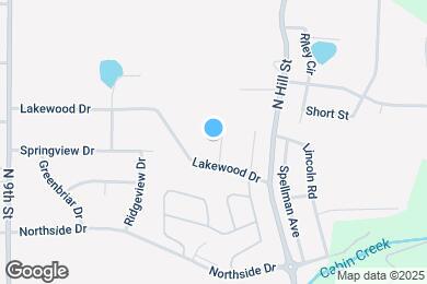Map image of the property - 1307 Wildwood Dr