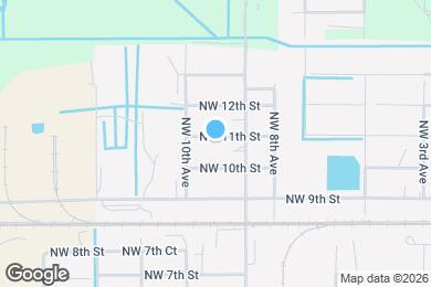 Map image of the property - 917 NW 11th St
