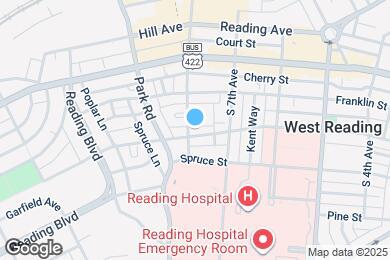 Map image of the property - 725 Wayne Ave