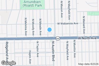 Map image of the property - 1619 N McVicker Ave