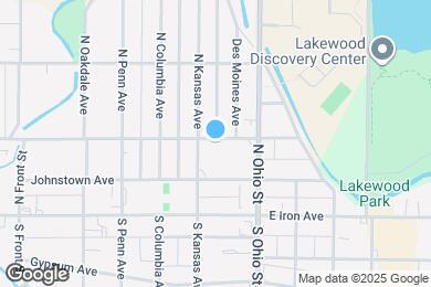 Map image of the property - 1008 E Ash St