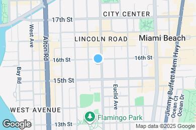 Map image of the property - 1560 Meridian Ave