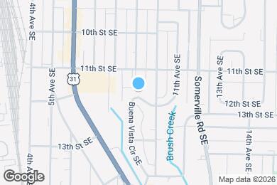 Map image of the property - 1509 Buena Vista Cir SE