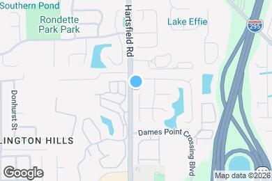 Map image of the property - 3306 Lake Effie Ct N