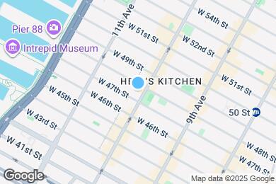 Map image of the property - 697 Tenth Ave (47th & 48th St), #5FN