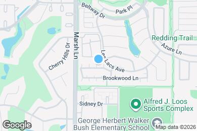 Map image of the property - 14620 Stratford Ct