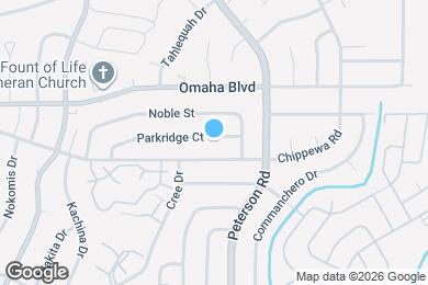 Map image of the property - 6845 Parkridge Ct