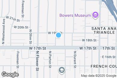 Map image of the property - 1801 Greenleaf St