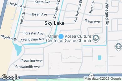 Map image of the property - 881 Evangeline Ave