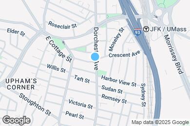 Map image of the property - 951 Dorchester Ave