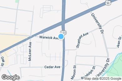 Map image of the property - 3622 Chain Bridge Rd