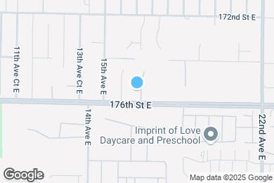 Map image of the property - 17512 17th Ave E