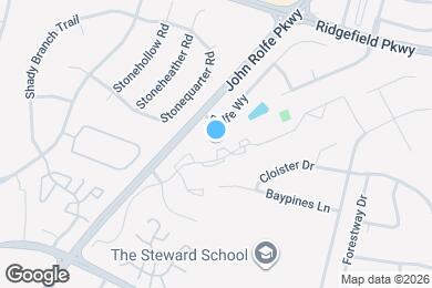 Map image of the property - 10716 Oceana Ct