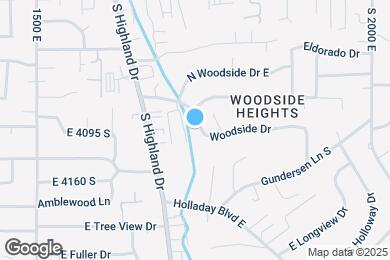 Map image of the property - 1766 E S Woodside Dr
