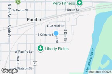 Map image of the property - 303 S Olive St