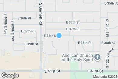 Map image of the property - 3901 S Garnett Rd