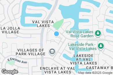 Map image of the property - 1633 E Lakeside Dr
