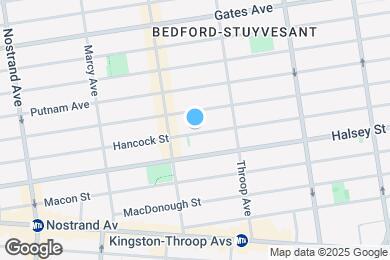 Map image of the property - 331 Hancock St