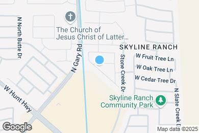 Map image of the property - 1244 W Mesquite Tree Ln