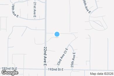Map image of the property - 2408 189th St Ct E