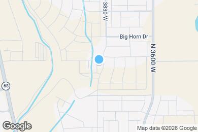 Map image of the property - 1057 N Canvasback Dr