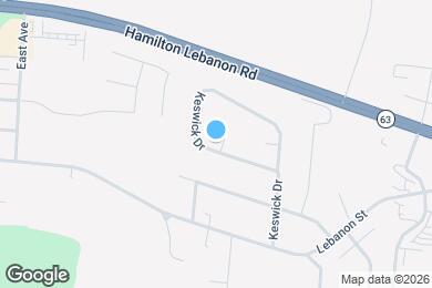 Map image of the property - 315 Keswick Dr
