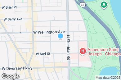 Map image of the property - 432 W Oakdale Ave