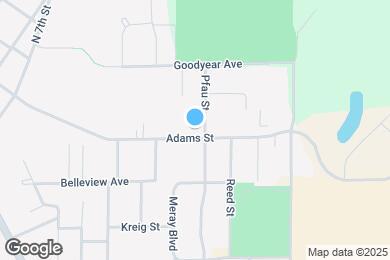 Map image of the property - 1032 Adams St