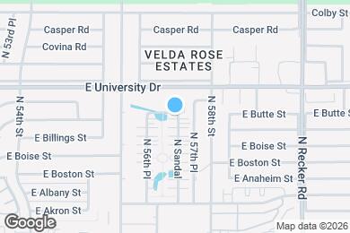 Map image of the property - 326 N Sandal