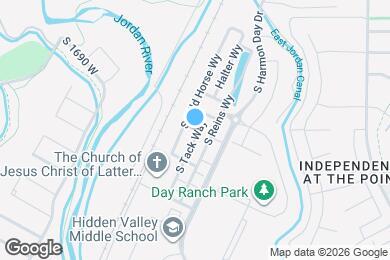 Map image of the property - 15202 S Tack Way