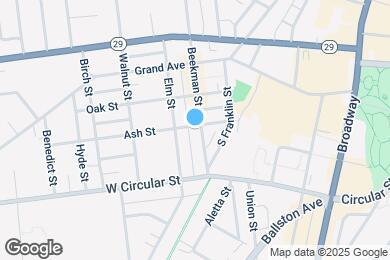 Map image of the property - 56 Ash St