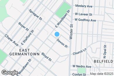 Map image of the property - 951 E Locust Ave