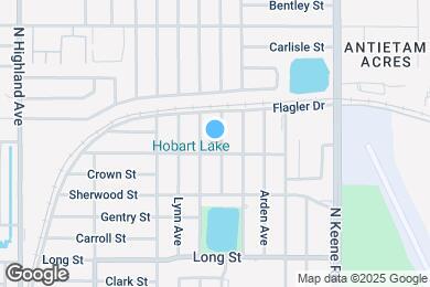 Map image of the property - 1502 Chandler Ave
