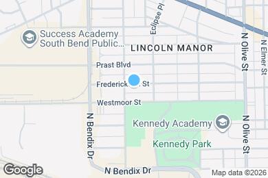 Map image of the property - 2910 Frederickson St