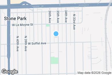Map image of the property - 1712 35th Ave